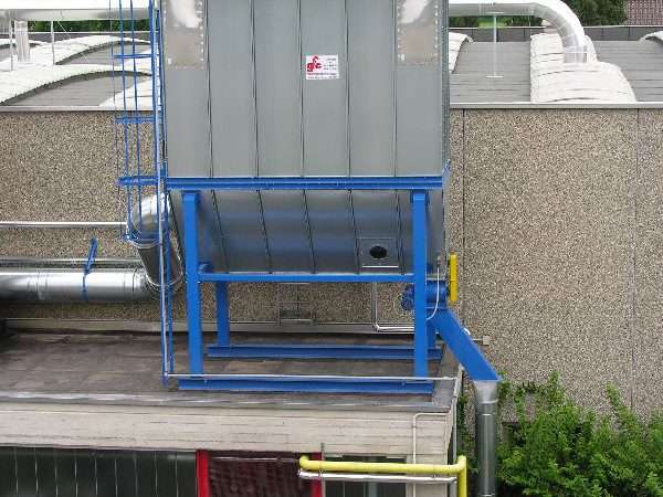 Filtro autopulente certificato “ATEX” posto